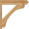 Ekena Millwork Legacy Arts & Crafts Rough Sawn Outlooker, Western Red Cedar, 8"W x 40"D x 40"H OUT08X40X40LEC03RWR - alternate 3